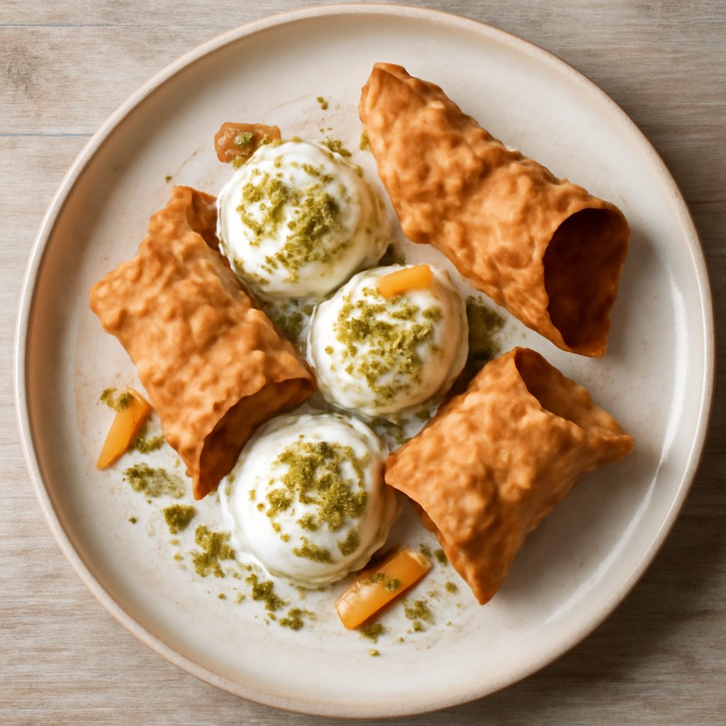 Cannolo scomposto