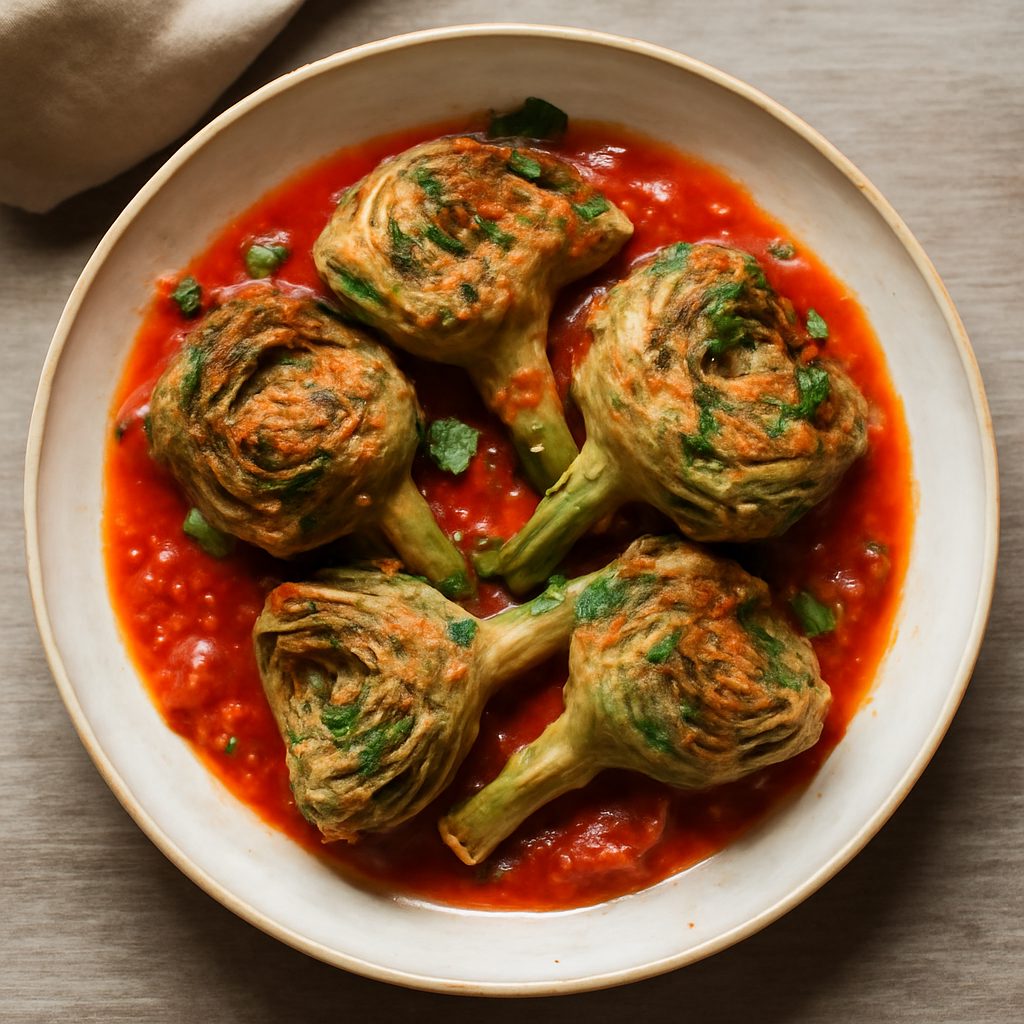 Carciofi alla maremmana