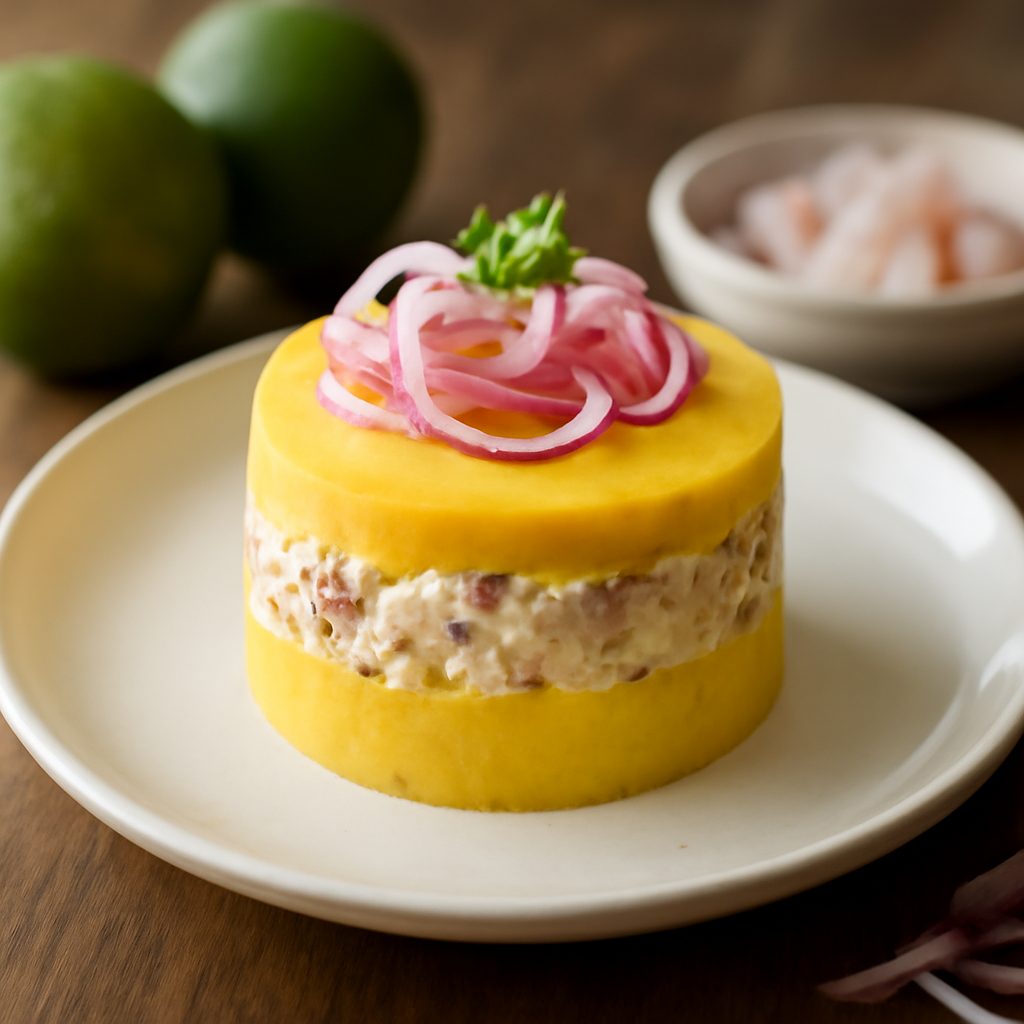 Causa Rellena Light - Insalata Peruviana di Pollo e Cavolfiore
