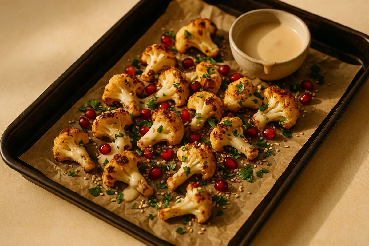 Cavolfiore Arrosto con Tahini