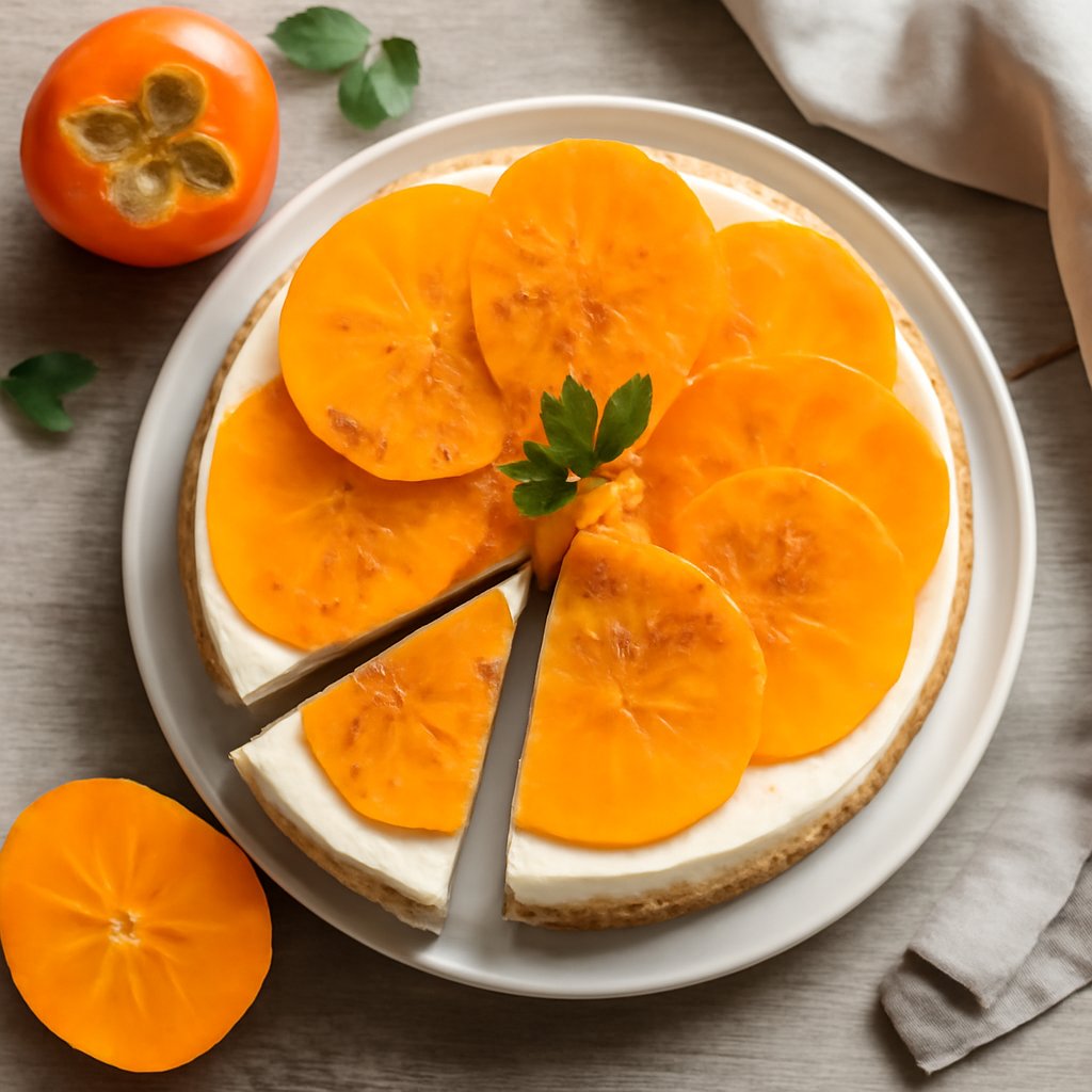 Cheescake al caco mela