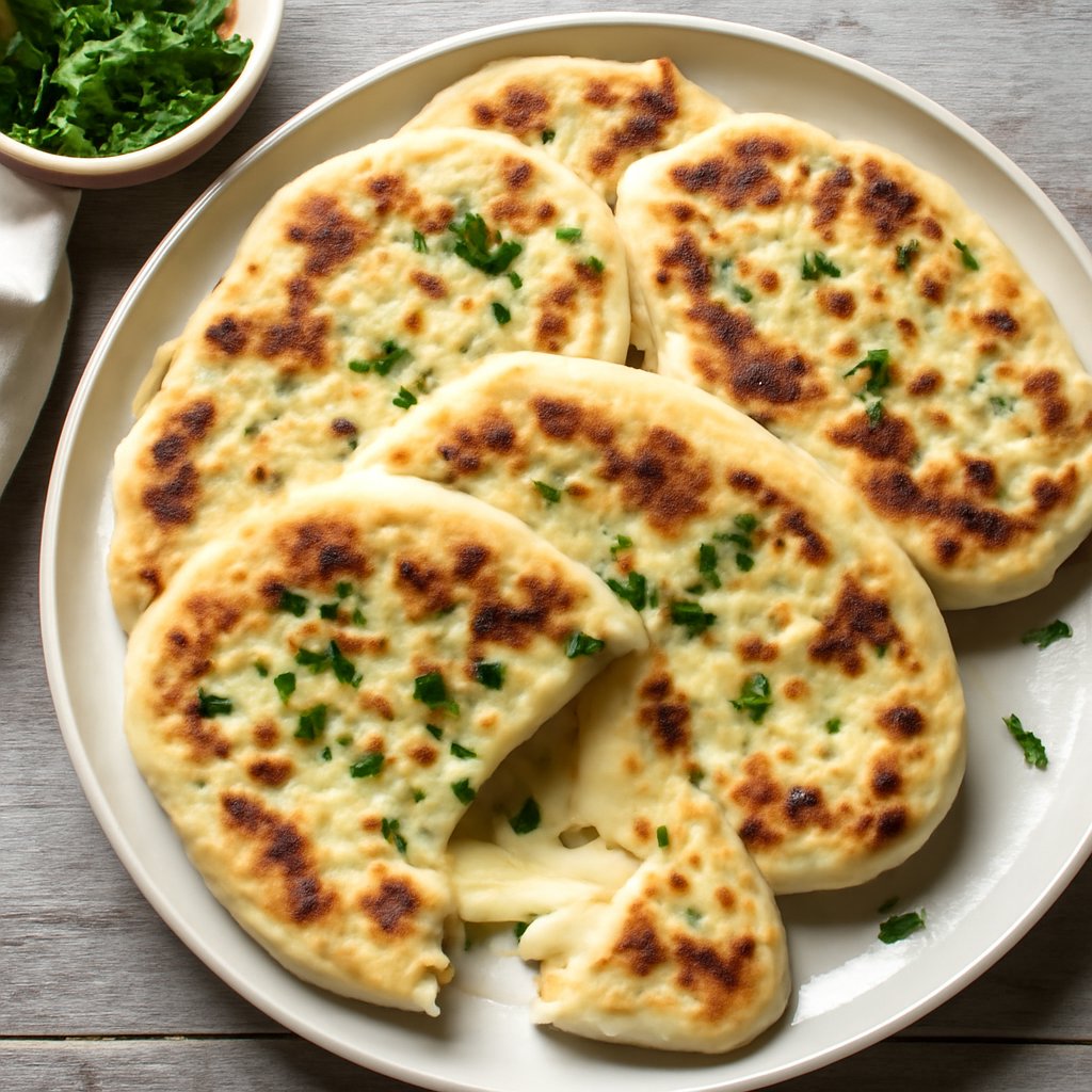 Cheese naan (vegan)