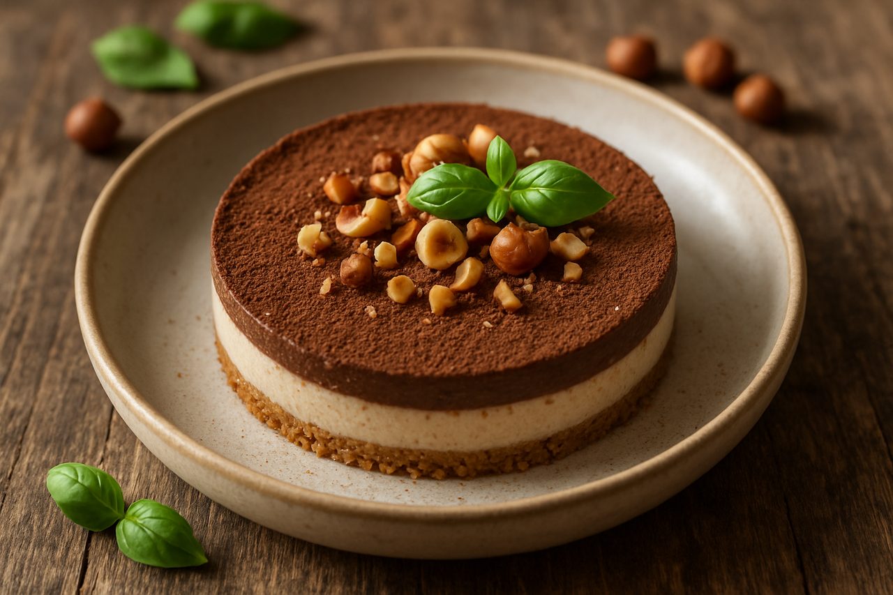 Cheesecake al Cacao e Nocciole