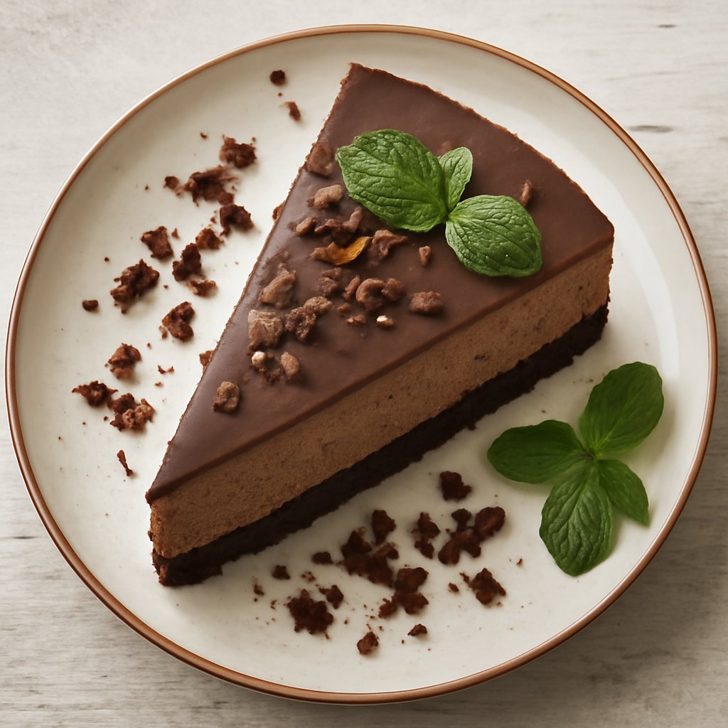 Cheesecake al cioccolato al vaporiera