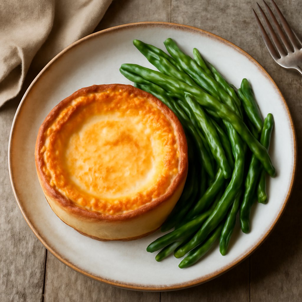 Cheesecake al forno con fagiolini