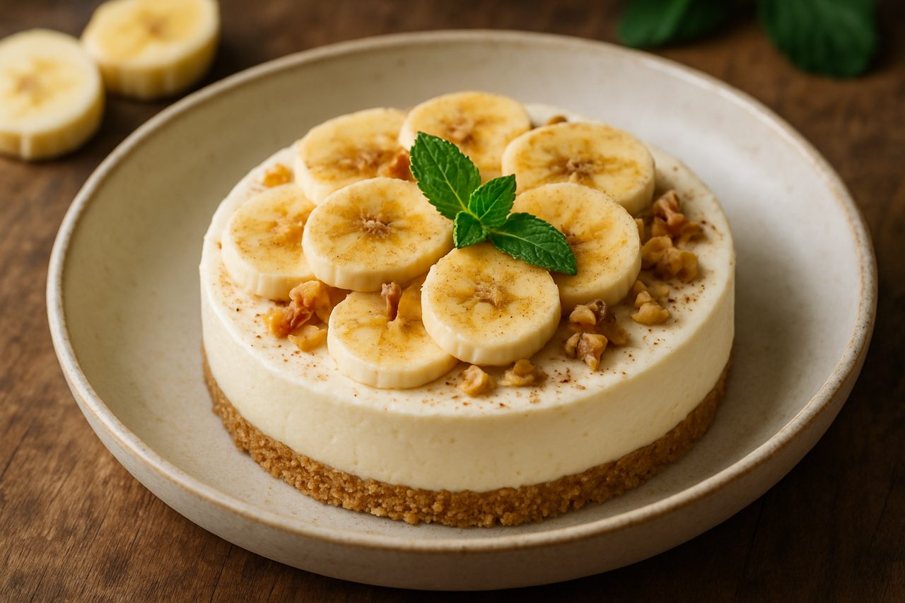 Cheesecake alla Banana