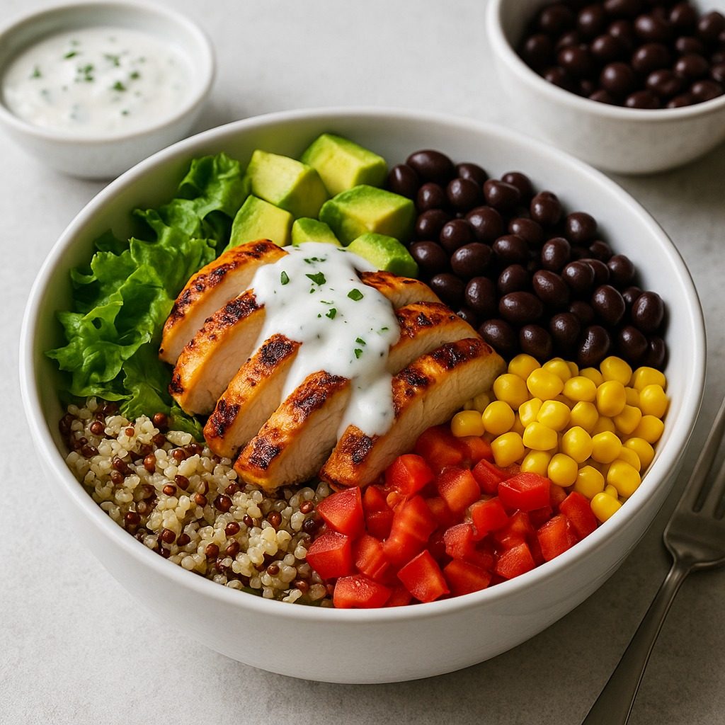 Chicken Protein Bowls