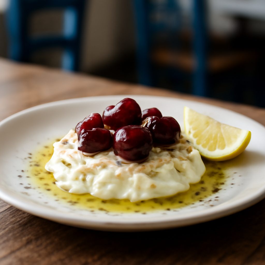 Ciliegie Greche Light con Ricotta Greco e Feta