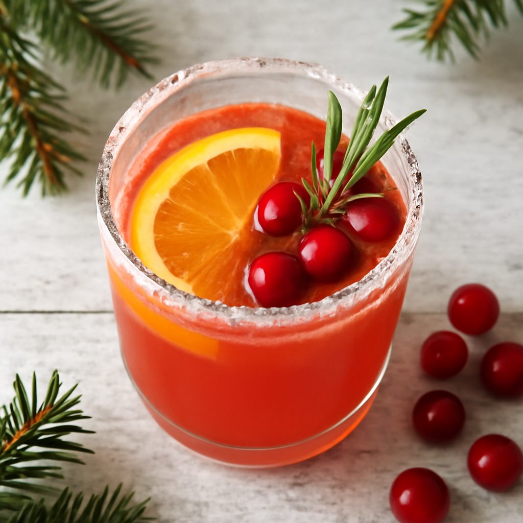 Cocktail analcolico natalizio