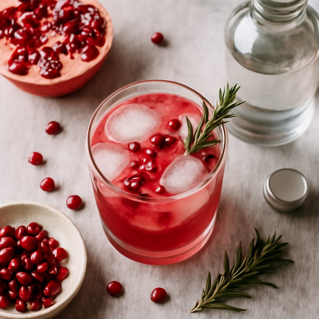 Cocktail Vodka e melagrana