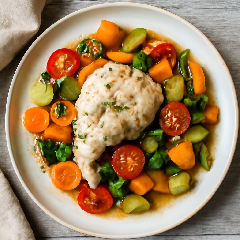 Coda di rospo con verdure