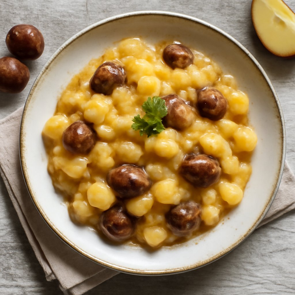 Composta di mele e castagne