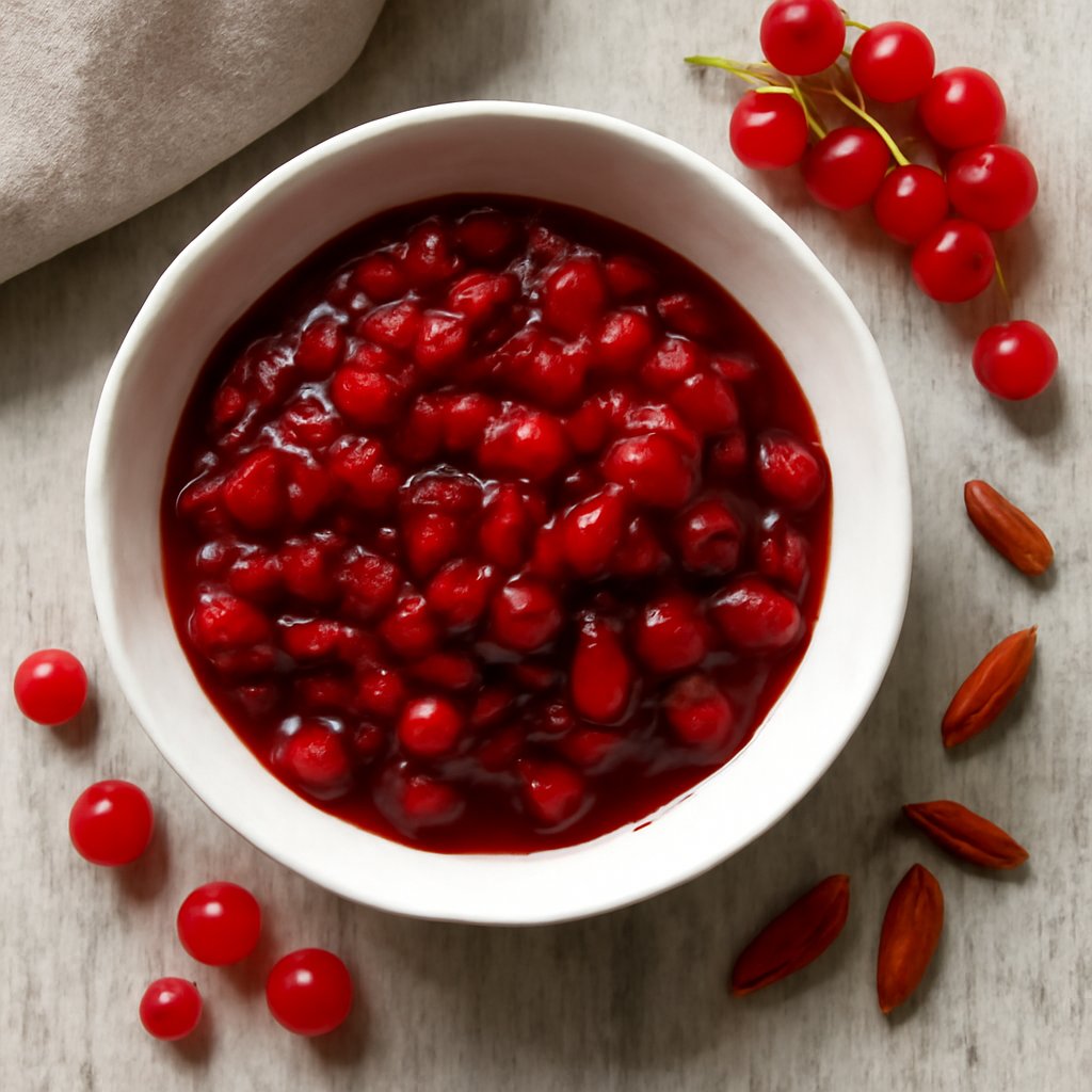 Composta di ribes e bacche di goji (a ridotto contenuto di zuccheri)