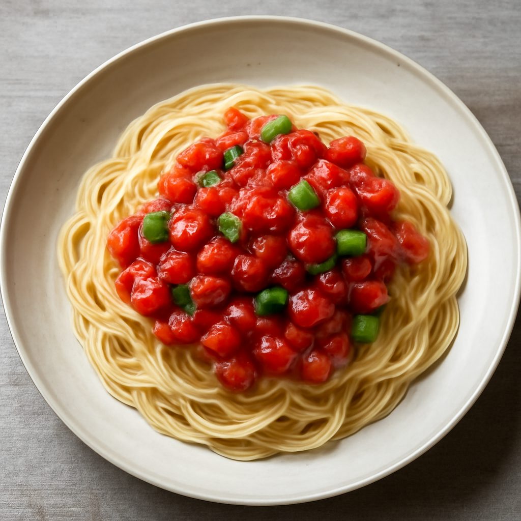 Condimento di pomodoro a crudo