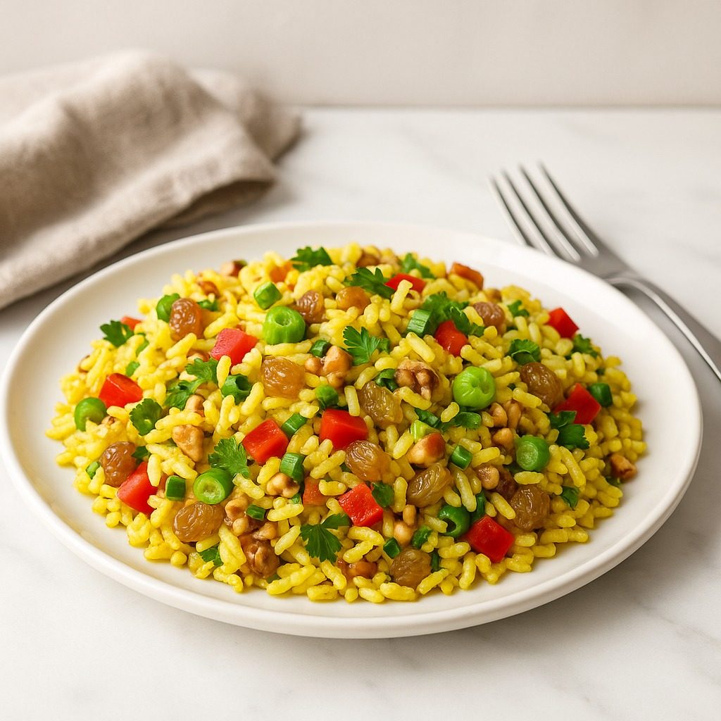 Contest-Winning Curried Rice Salad