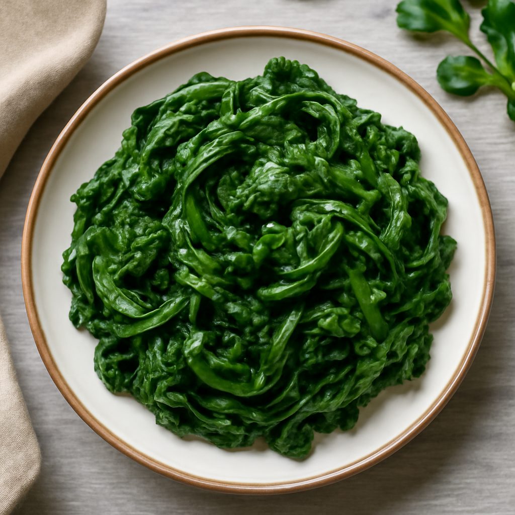 Contorno di spinaci