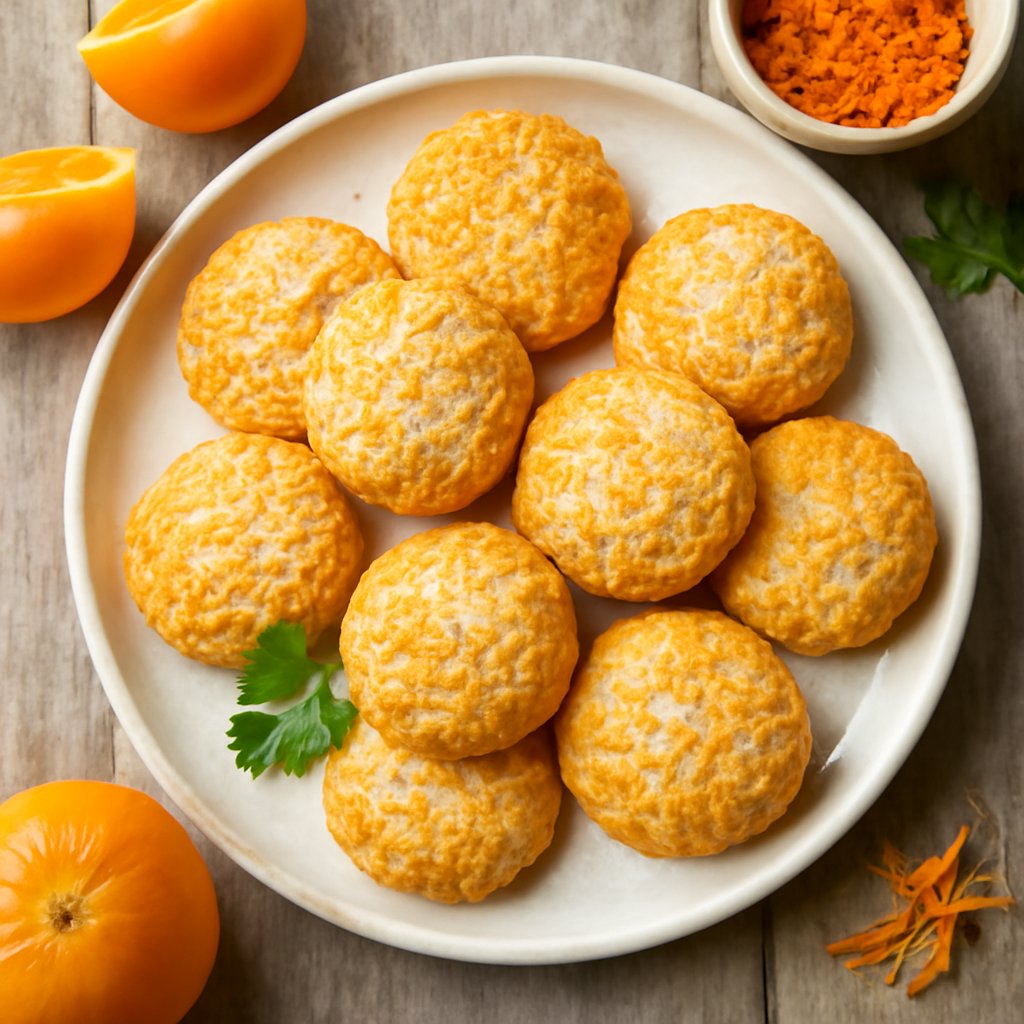 Cookies morbidi carote e arancia