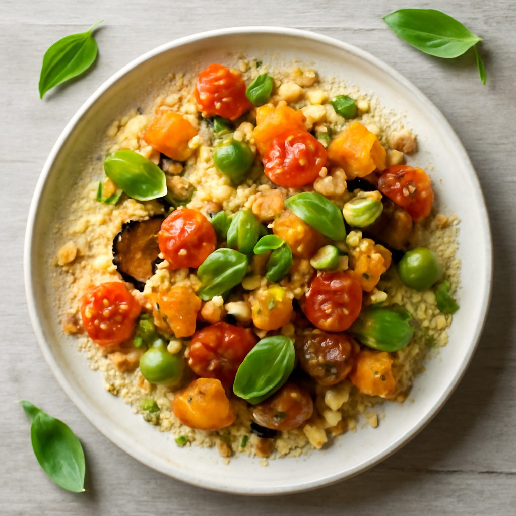 Cous cous ai profumi di Sicilia (vegan)