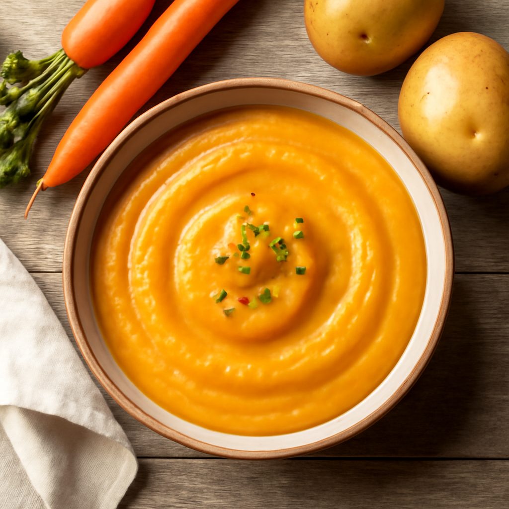 Crema carote e patate (5-6 mesi)