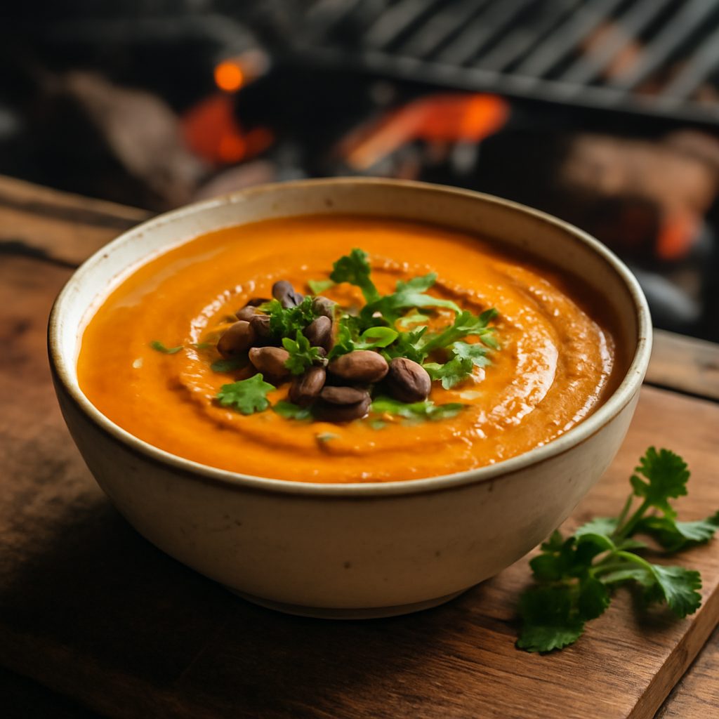 Crema di Zucca Sudafricana Light con Pollo e Curry