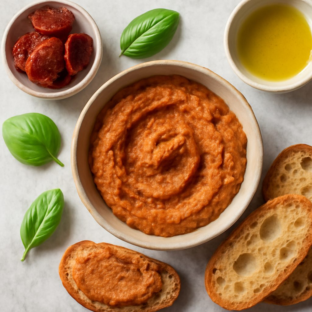 Crema spalmabile ai pomodori secchi