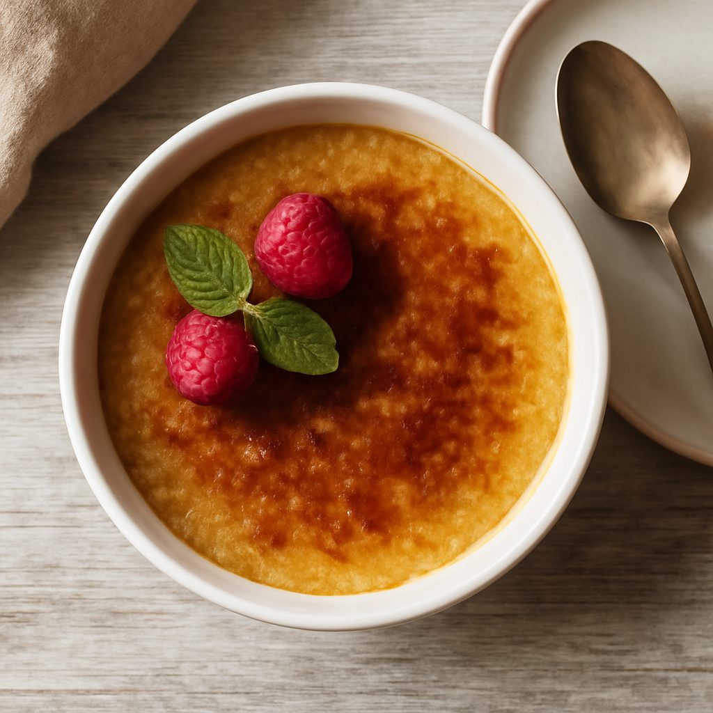Crème brûlée (vegan)
