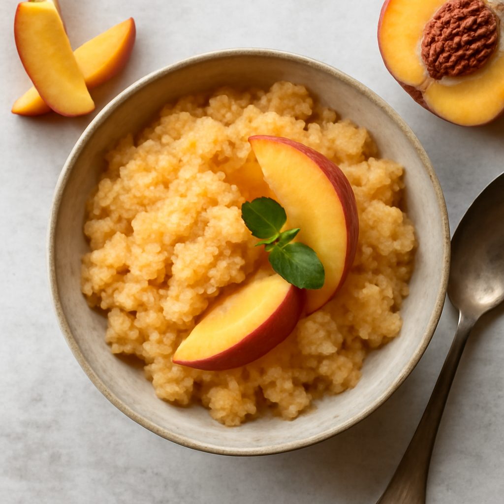 Cremolata di pesche