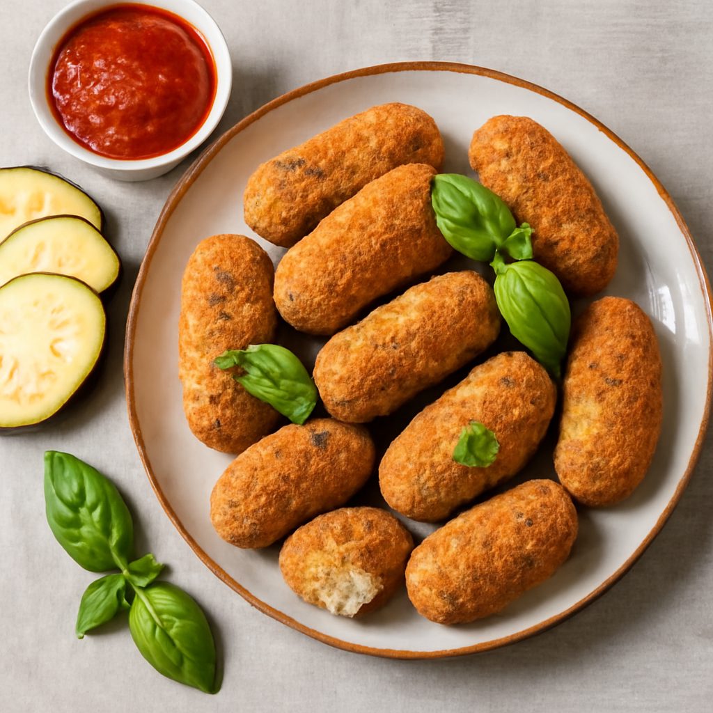 Crocchette di melanzane