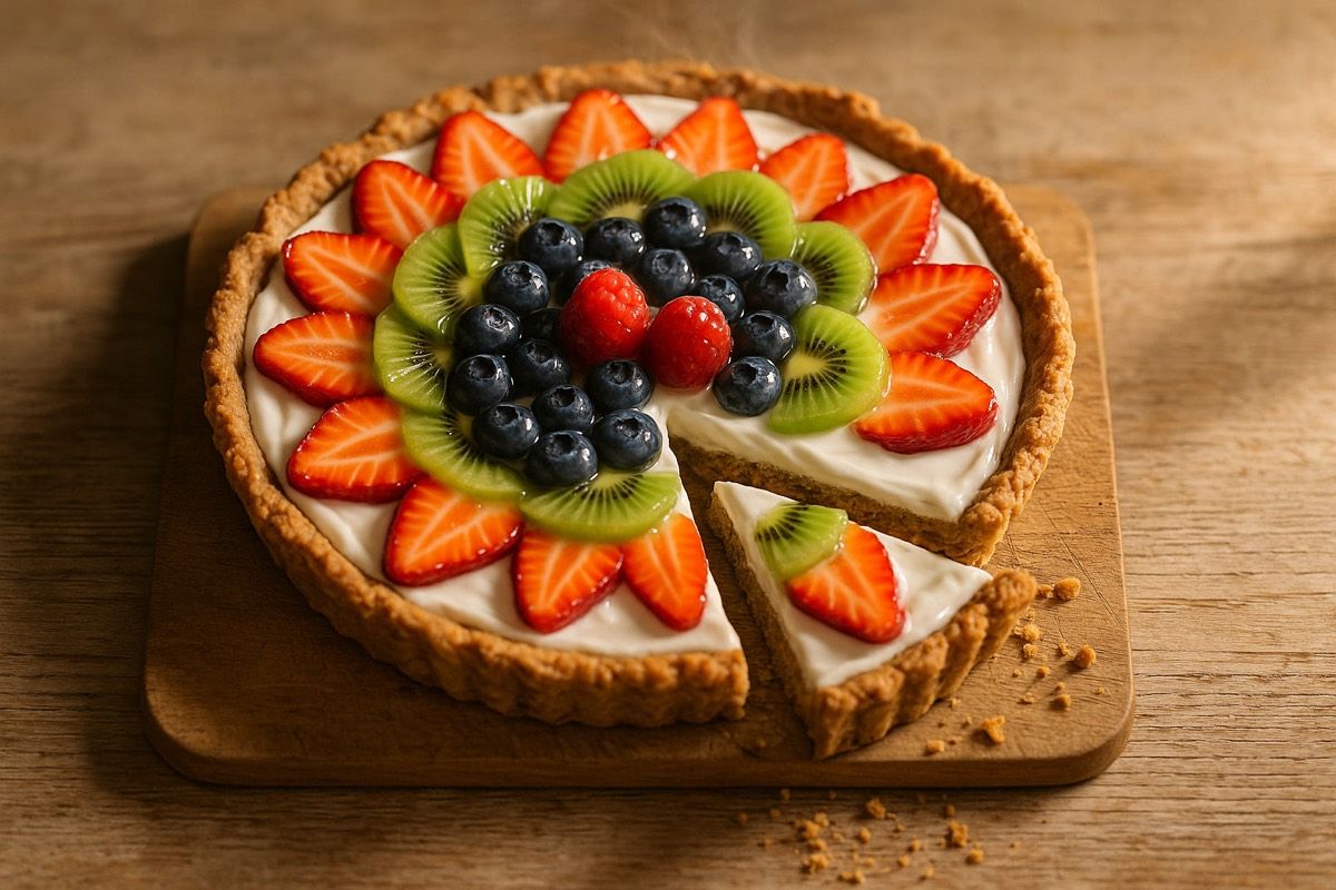 Crostata di Frutta con Base Integrale