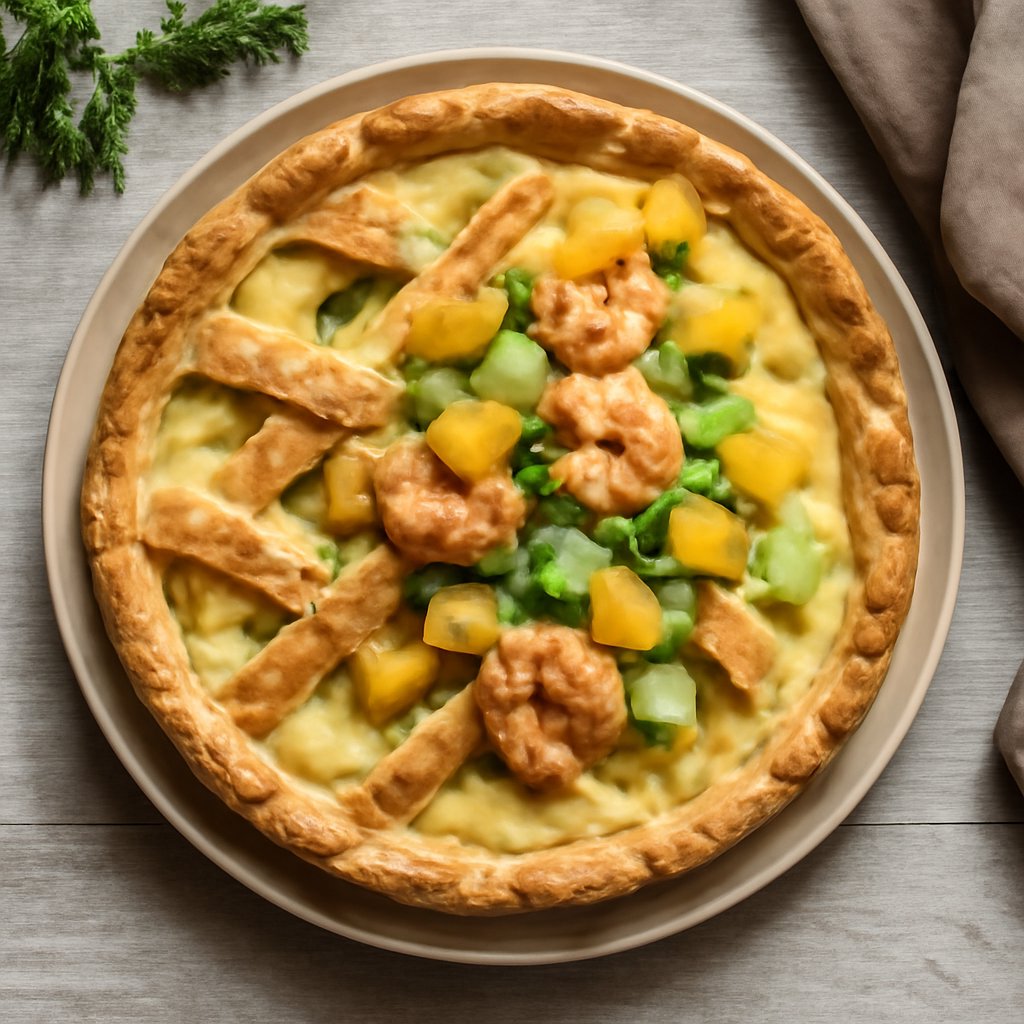 Crostata salata esotica
