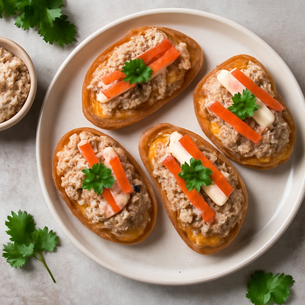 Crostini tonno e surimi
