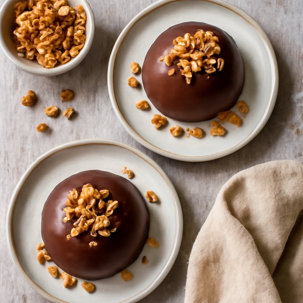 Cupolette di cioccolato e frutta secca