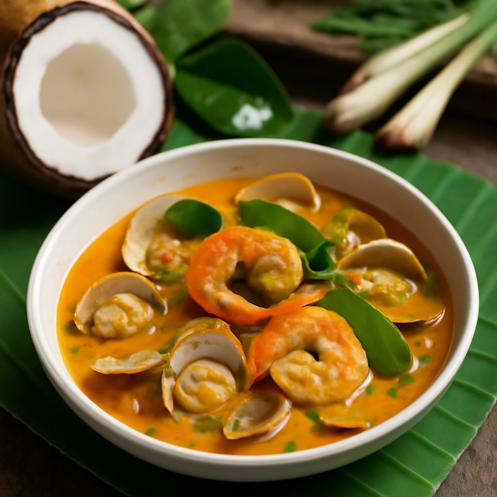 Curry Thai di Gamberi e Vongole Light High-Protein
