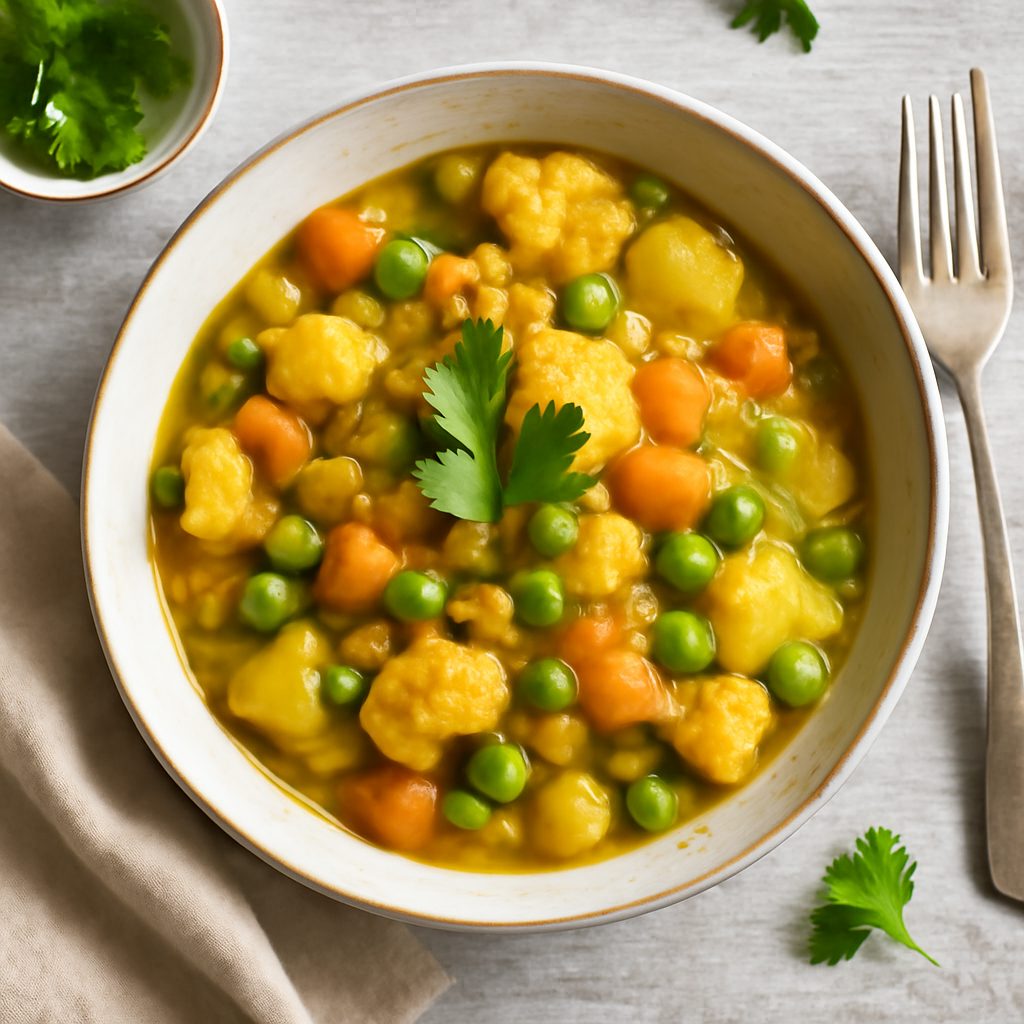 Curry vegetariano