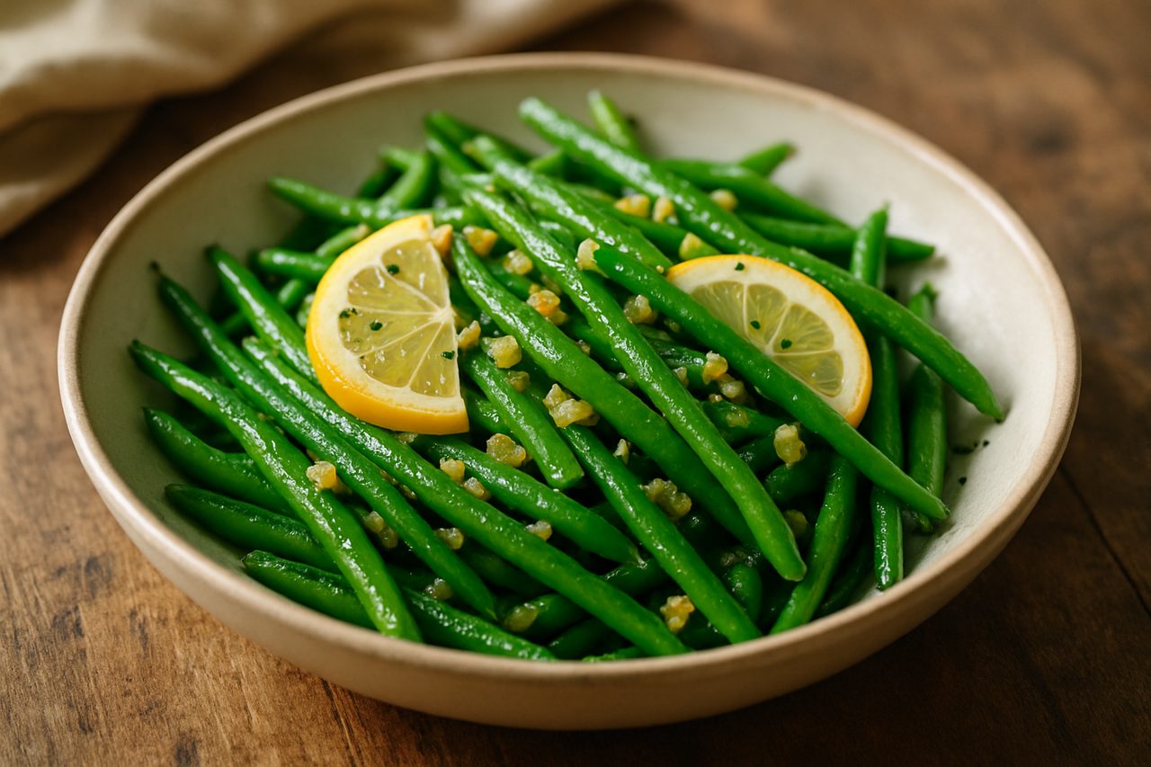 Fagiolini all Aglio al Limone