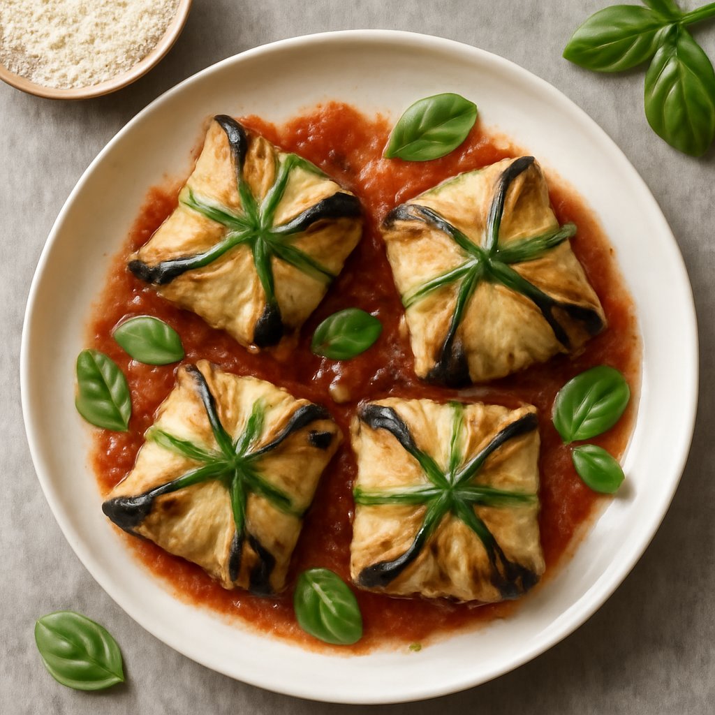 Fagottini di melanzane