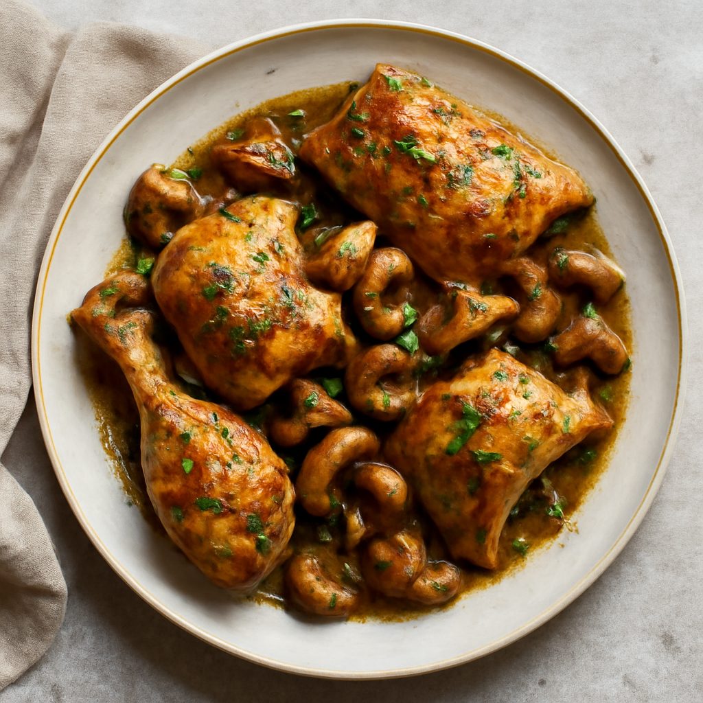 Faraona ai funghi porcini