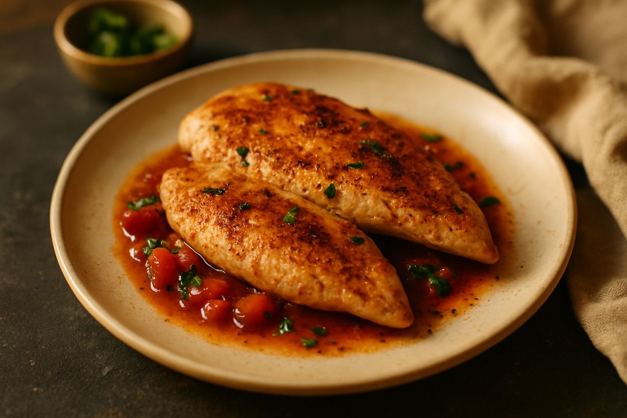 Fesa di Tacchino in Padella alla Paprika