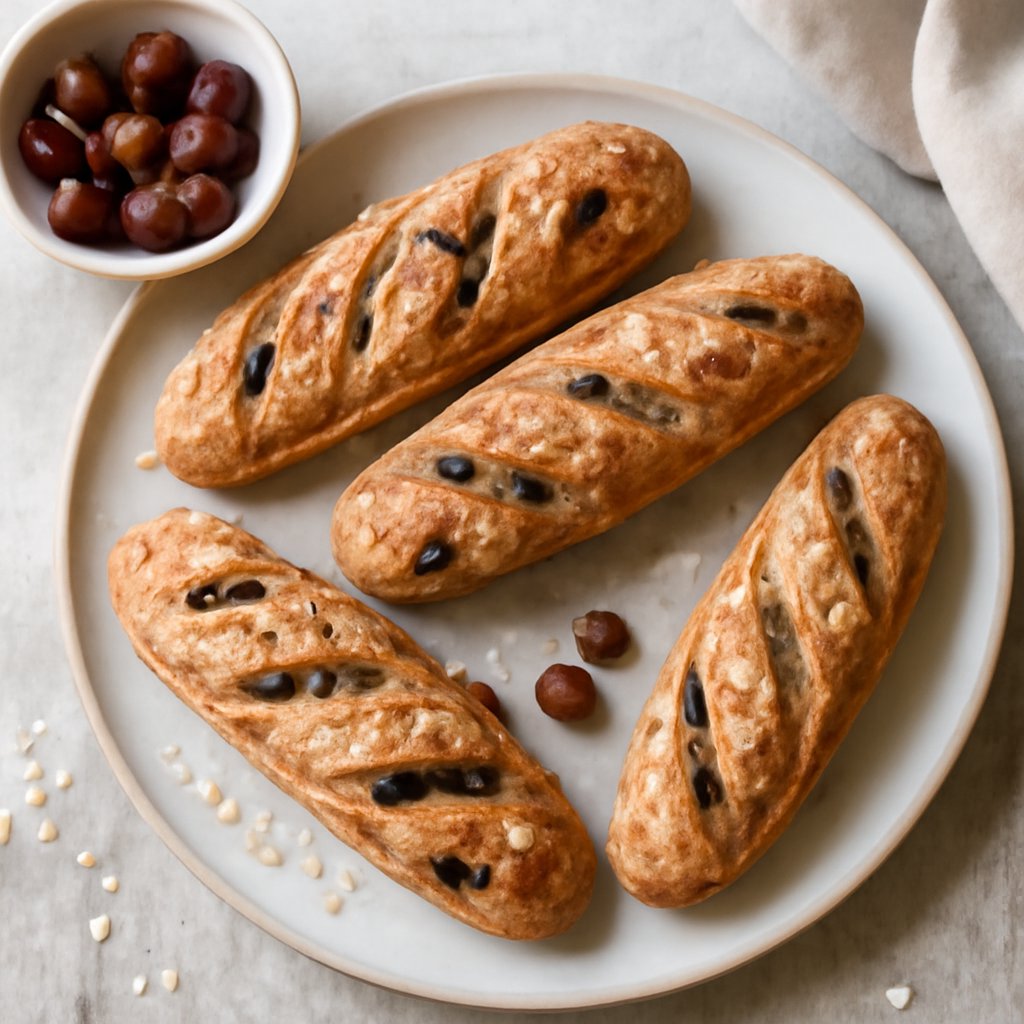 Filoncini di avena e olive taggiasche (vegan)