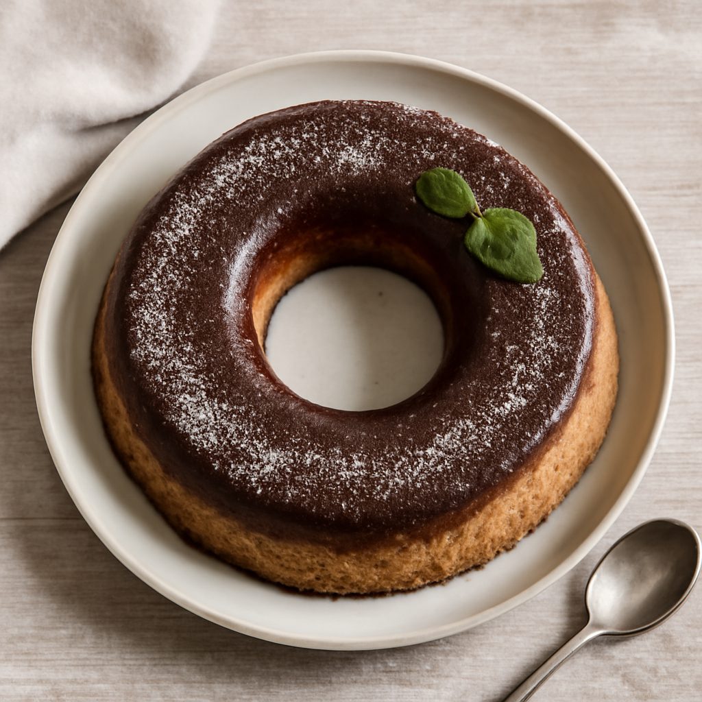 Flan cake al cioccolato