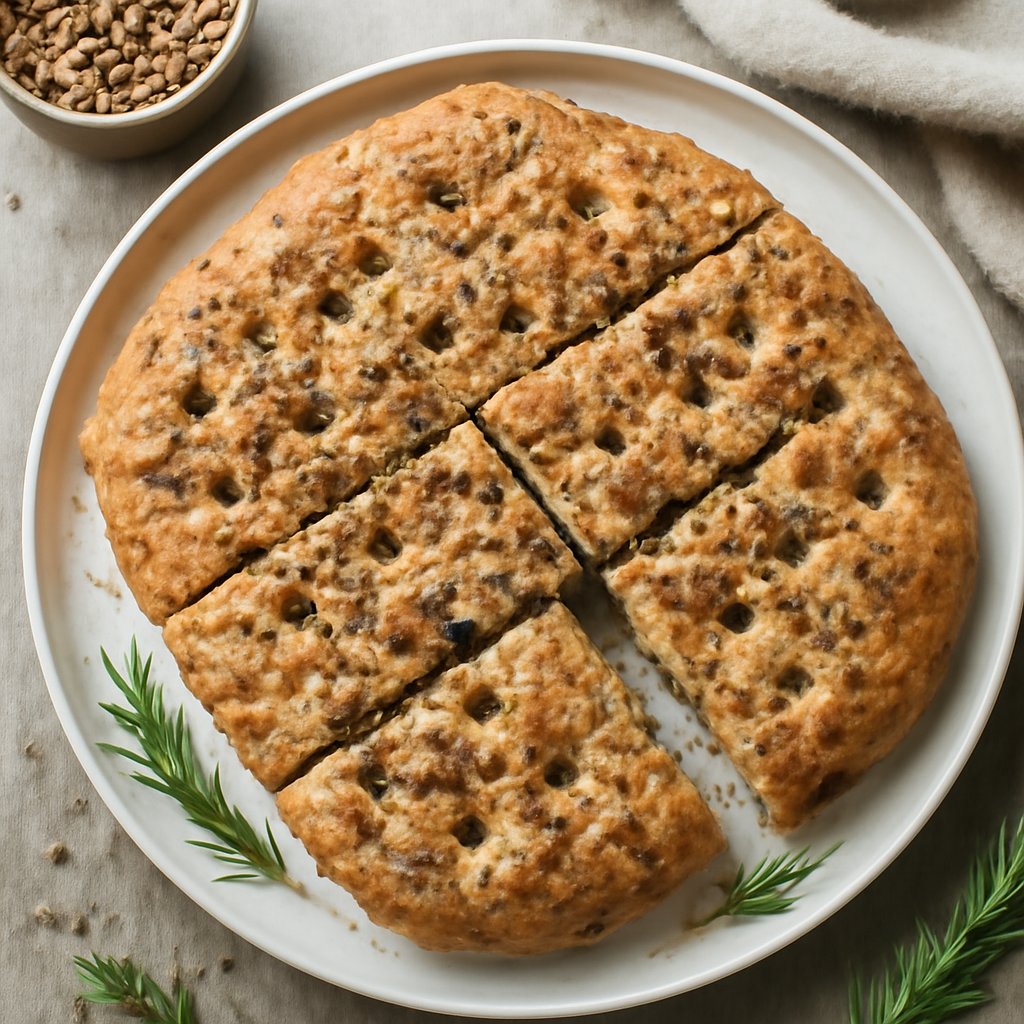 Focaccia ai cereali