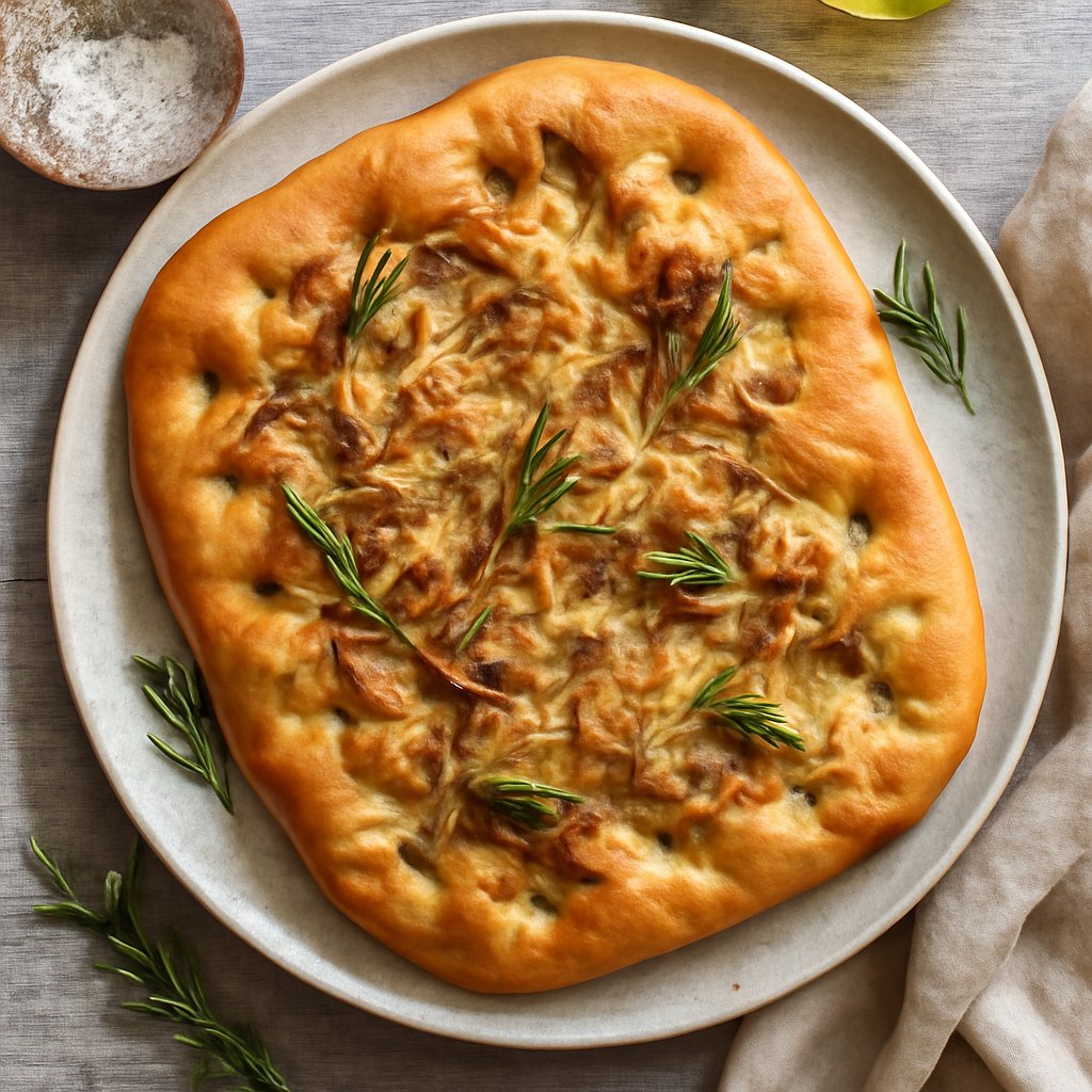 Focaccia con i fiocchi