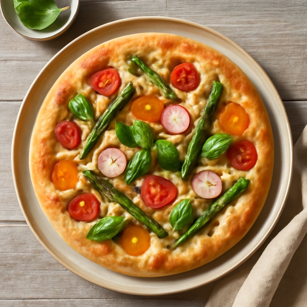 Focaccia primavera