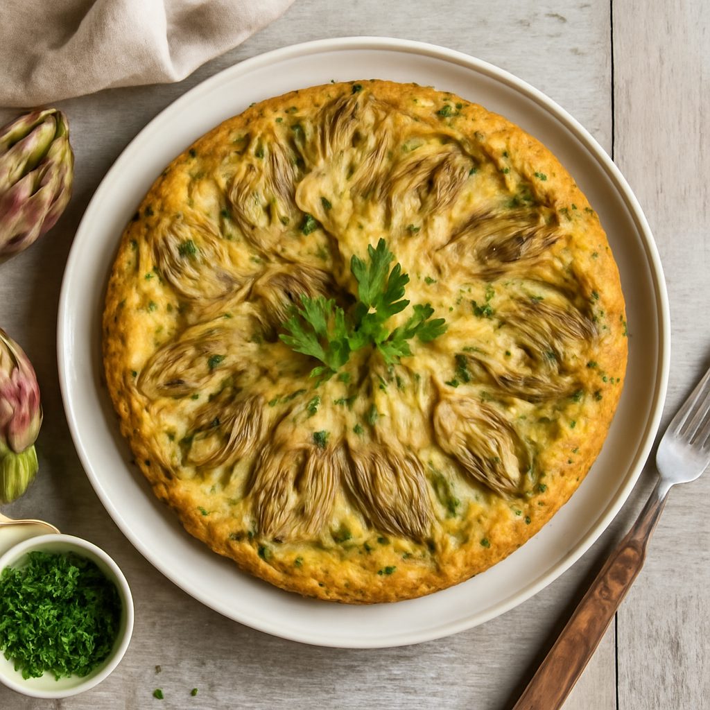 Frittata con carciofi