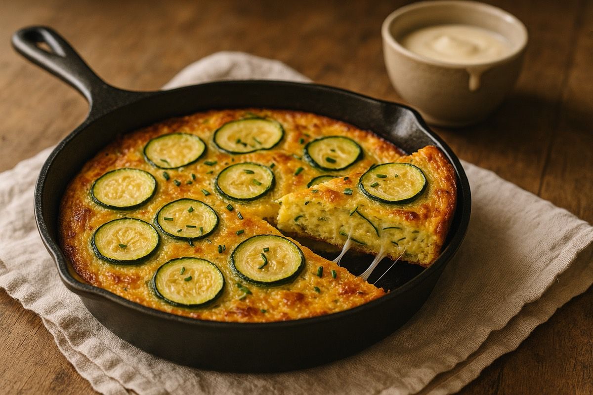 Frittata di Zucchine e Formaggio