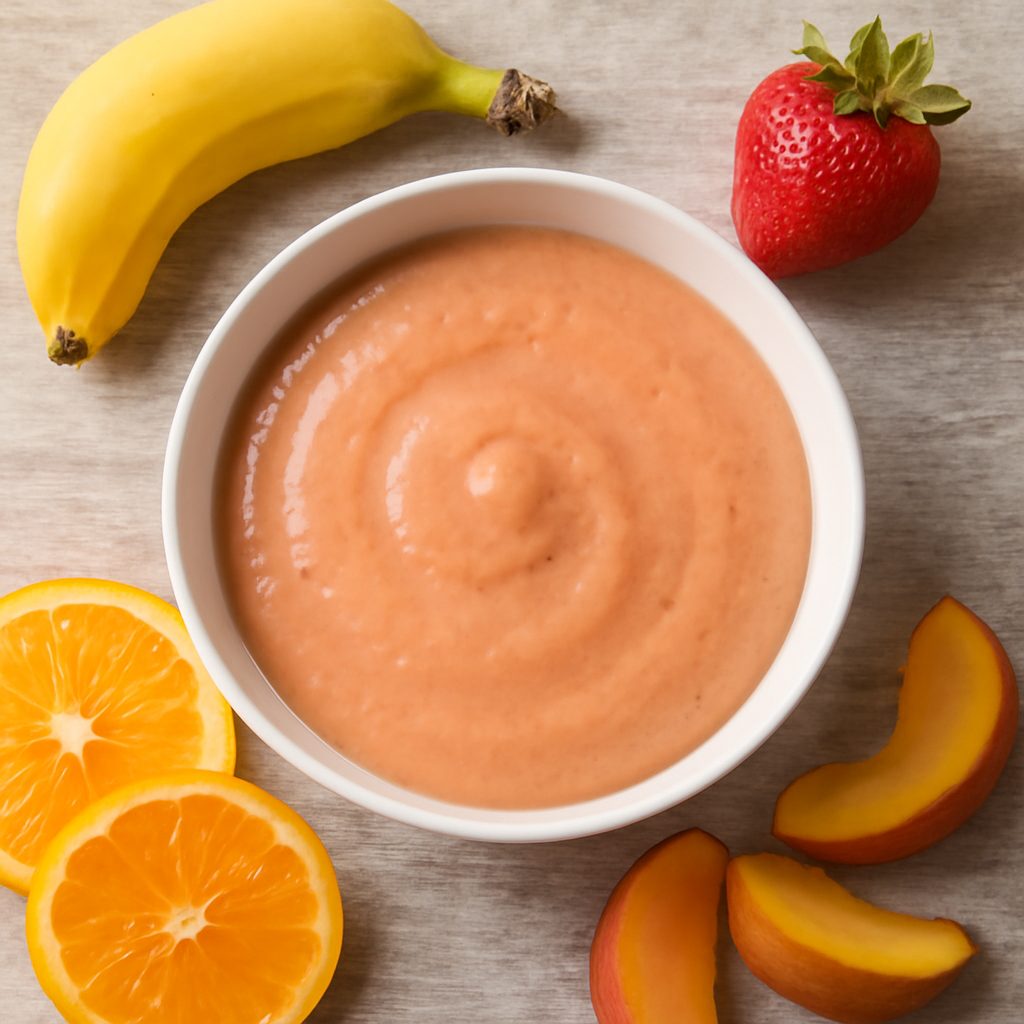 Frullato tutti frutti (10-12 mesi)