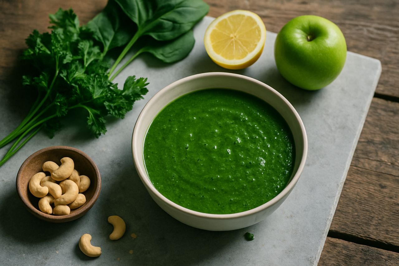 Frullato Verde alle Erbe