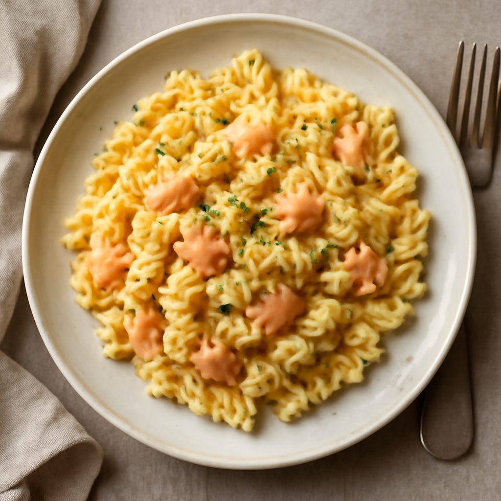 Fusilli risottati al salmone affumicato (per 2 persone)
