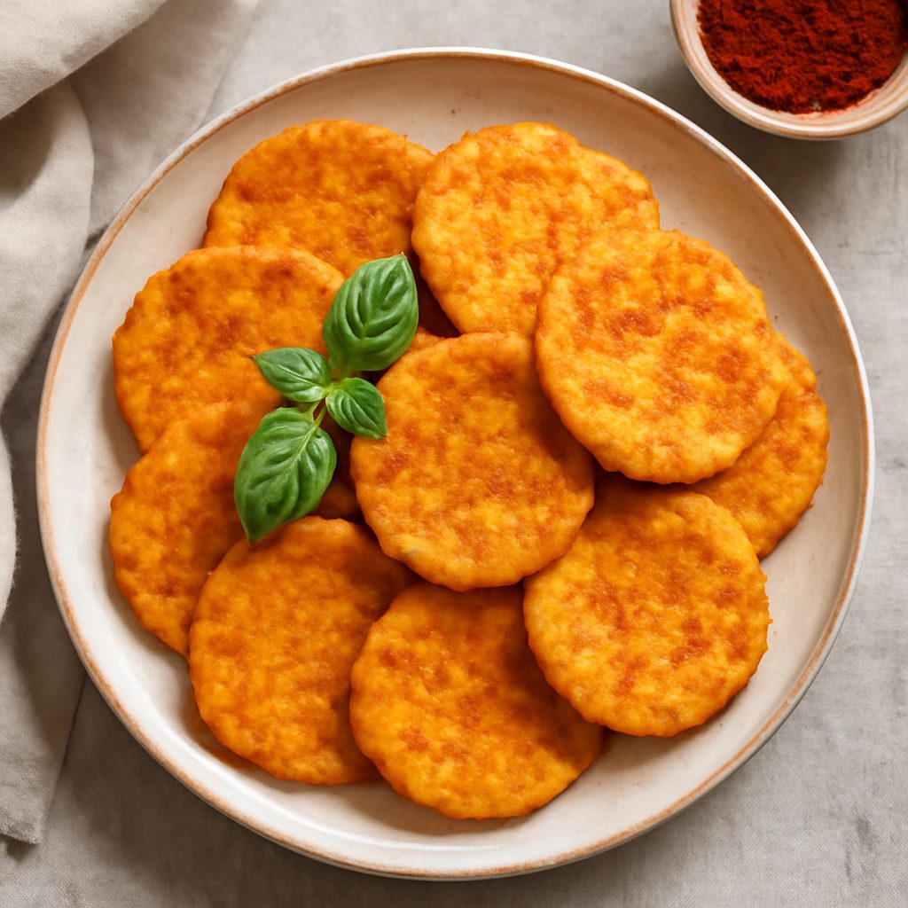 Gallette di mais alla paprika (senza glutine)