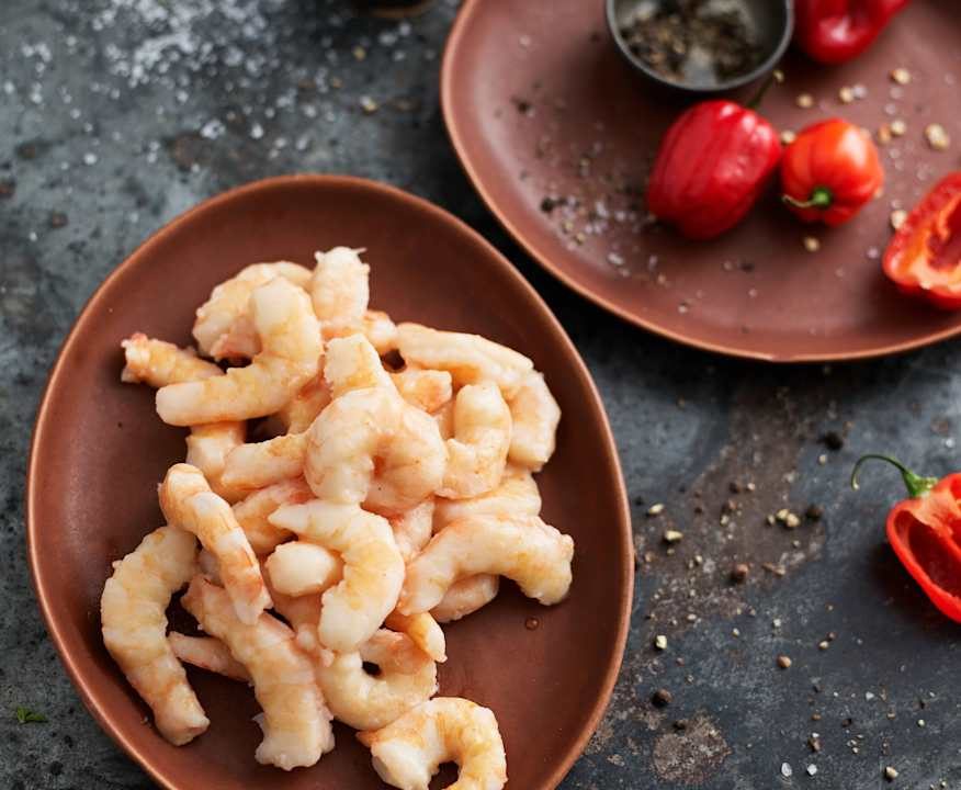 Gamberi al vapore con limone (ricettario originale)
